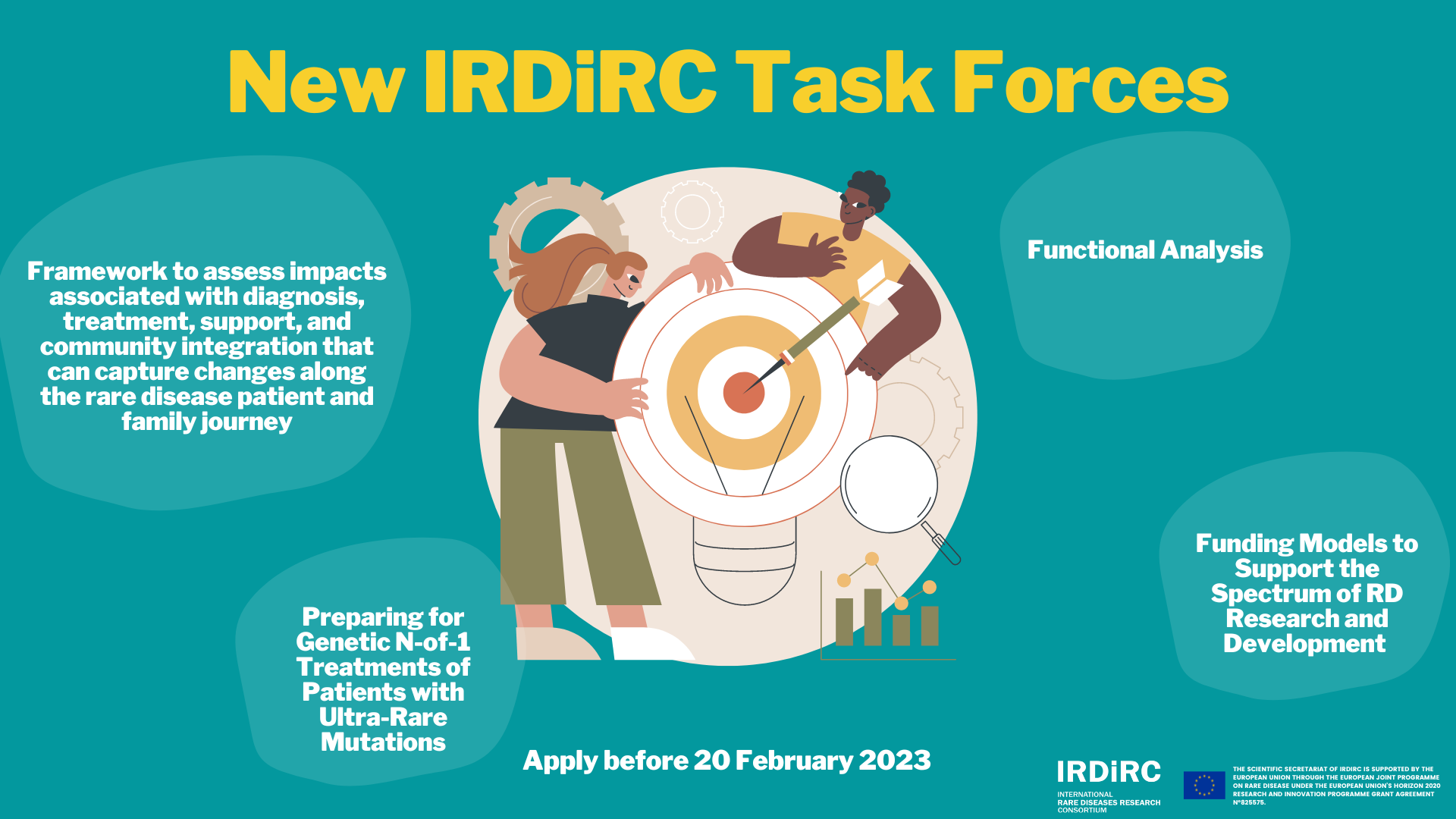 IRDiRC LCall For Members For The Four New Task Forces Of The 2023   New Task Forces IRDIRC Ecrin News 